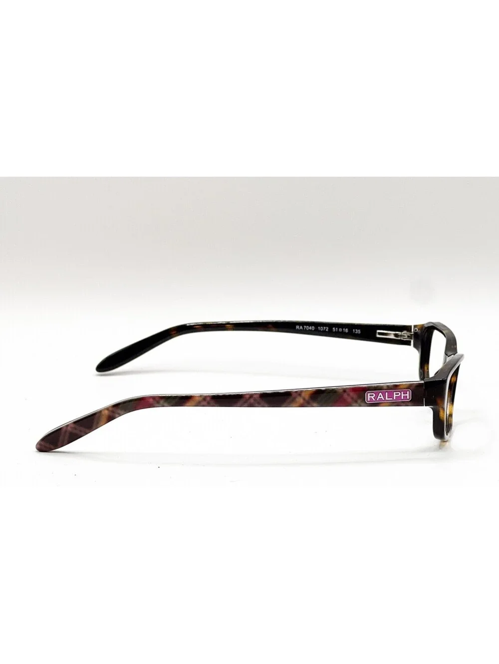 Ralph Lauren RA 7040 1072 Tortoise Rectangular Authentic Eyeglass Frames 51-16